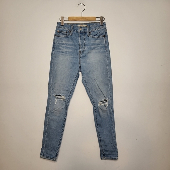 LEVI'S Wedgie Skinny Fit Jeans Size 26 - Picture 1 of 11